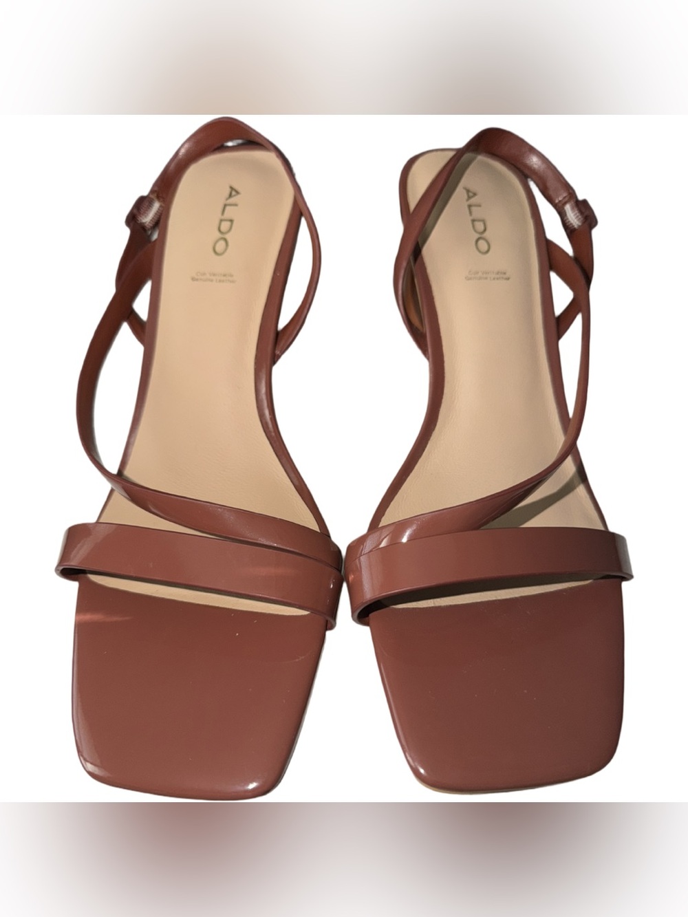 Adiemwen Women’s Leather Sandals/Aldo Shoes Balrain - Picture 5 of 11
